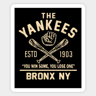 New York Yankees Retro by Buck Tee Magnet